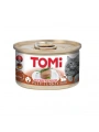 Tomi Kıyılmış Hindili Tahılsız Yetişkin Konserve Kedi Maması 85 Gr