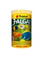 Tropical 3-Algae Flakes Tatlı ve Tuzlu Su Balıkları için Alg İçeren Balık Yemi 250 Ml 50 Gr