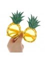 Tropikal Hawaii Ananas Şekilli Parti Gözlüğü 9.5 x 14 cm (5047)