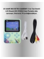 TV Bağlantılı 500 Oyunlu Mini Gameboy Konsol