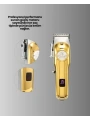 Type-C Şarjlı LCD Ekranlı Profesyonel Saç Sakal Tıraş Makinesi