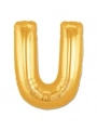 U Harf Folyo Balon Altın Renk  40 inç (5047)