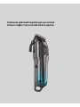 USB Type-C Şarjlı Kablosuz/Kablolu Erkek Tıraş Makinesi