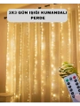 Uzaktan Kumandalı Perde Tipi Günışığı Peri Led Işık Dekorasyon