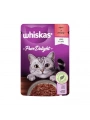 Whiskas Pouch Pure Delight Jöle İçerisinde Sığır Etli Yetişkin Kedi Konservesi 85 Gr