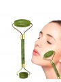 Yeşim Taşı Yüz Bakım Seti Çift Başlıklı Roller ve Gua Sha