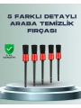 Yumuşak Kıllı Araç Bakım Fırça Takımı