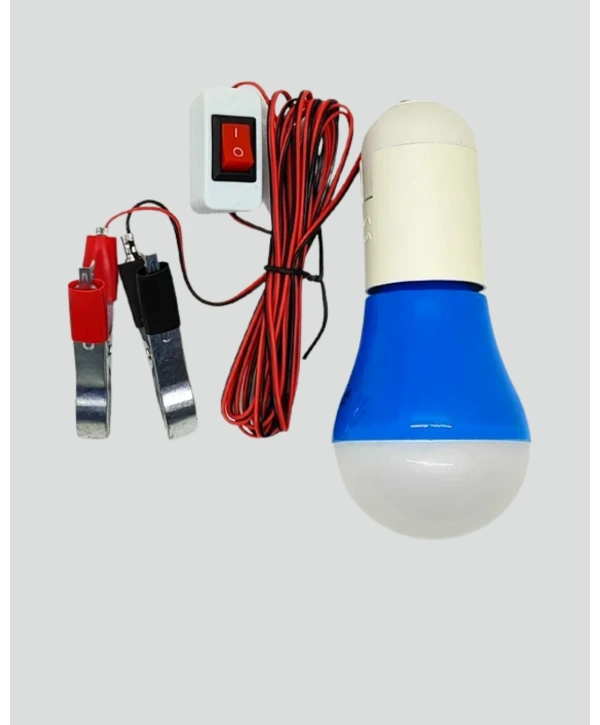 12V LED Ampul Anahtarlı Kablolu Pratik Aydınlatma