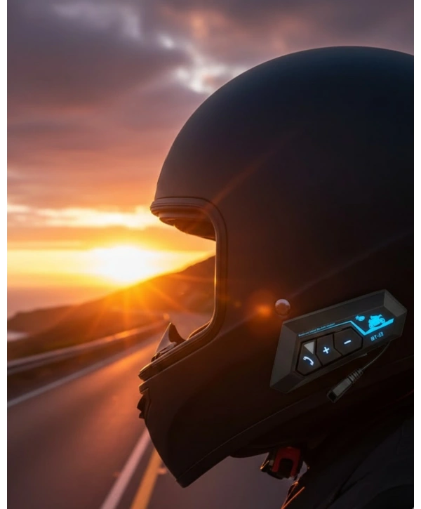 15 20 Saat Müzik Süreli Kask İçi Bluetooth Kulaklık