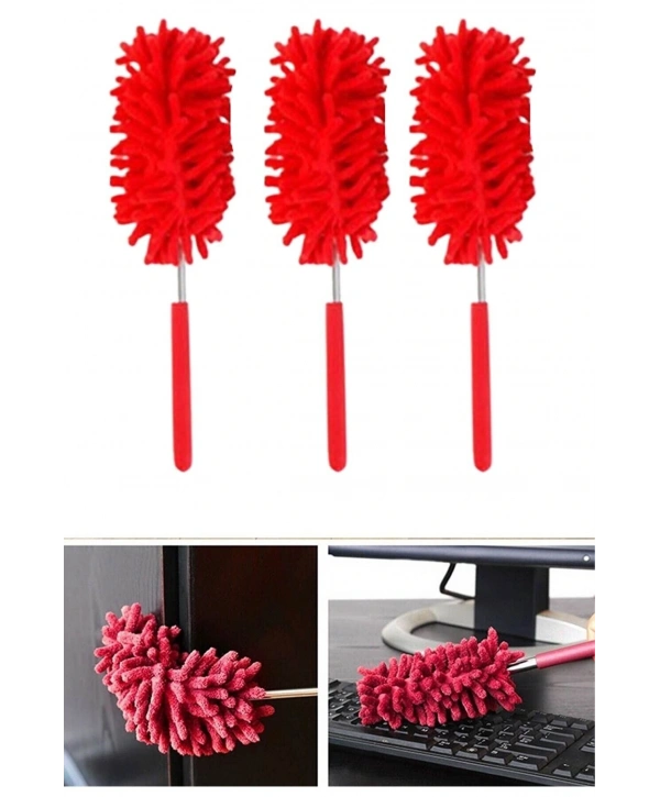 2 li Set Mikrofiber Teleskobik Toz Alma -Antistatik Toz Püskülü Duster (5047)