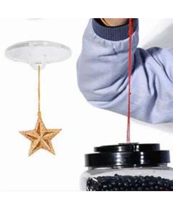 20 Adet Şeffaf Yuvarlak 3 Cm Çaplı Güçlü Disk Yapışkanlar (5047)