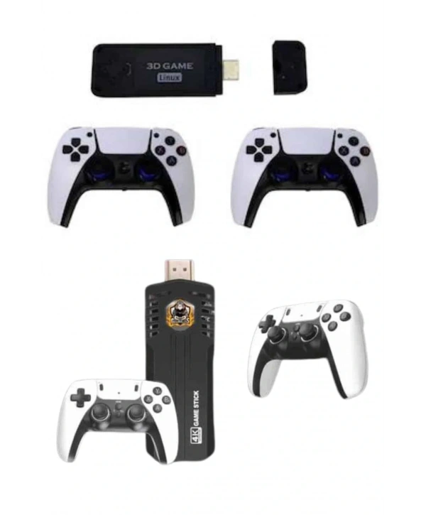 20.000 Oyunlu Kablosuz Çift Kol Retro Oyunlar Çift Kollu Game Stick