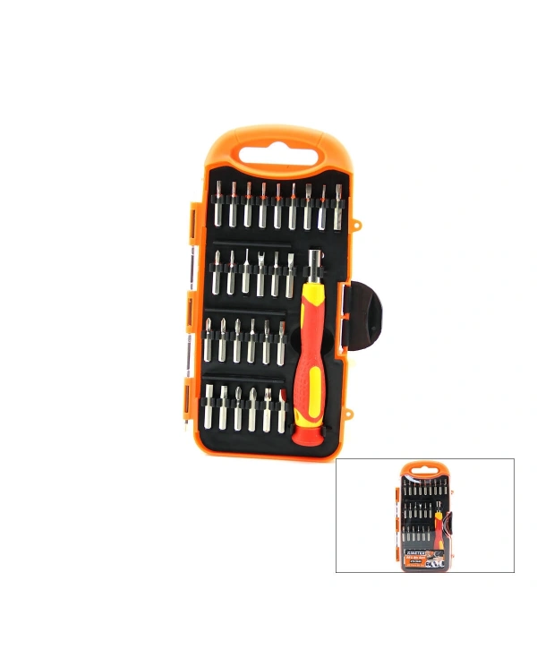 28PCS SAATÇİ TELEFON BİTS TORNAVİDA SETİ 27PCS UÇ + 1-T.VİDA SAPI (5047)