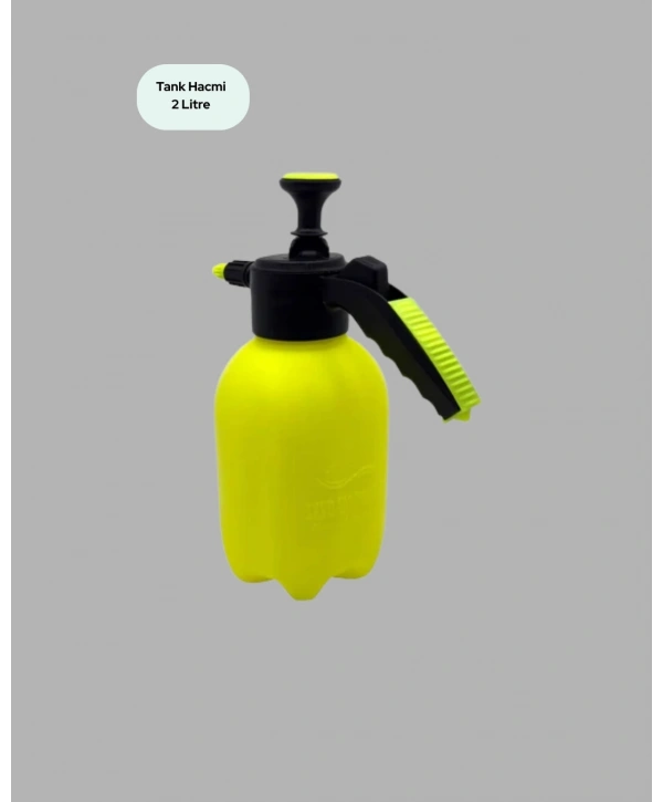 2L Bahçe ve Araç Temizlik Pompası Bakır Uçlu Basınçlı Sprey