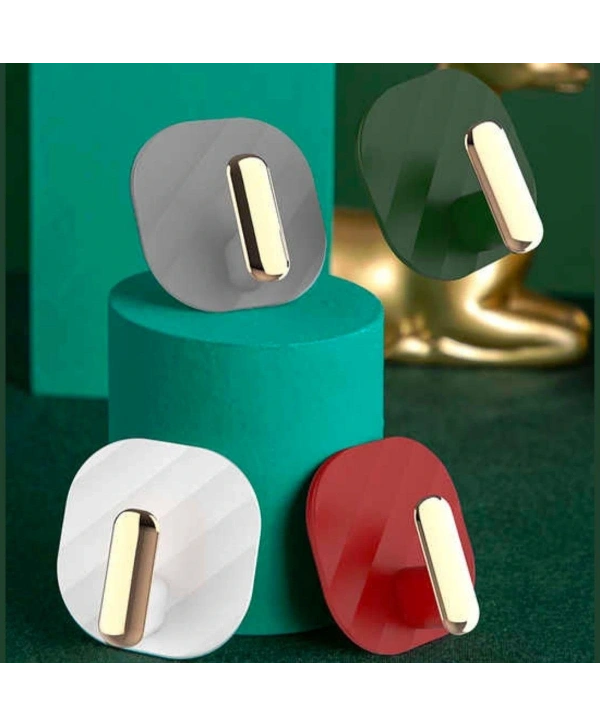 2li Yapışkanlı Retro Askılık Dolap Kapak Kulpu Gri (5047)