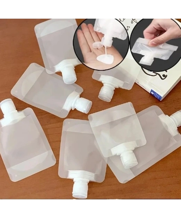 3 Adet 100ml Krem Şampuan Kabı Tekrar Kullanılabilir Set (5047)