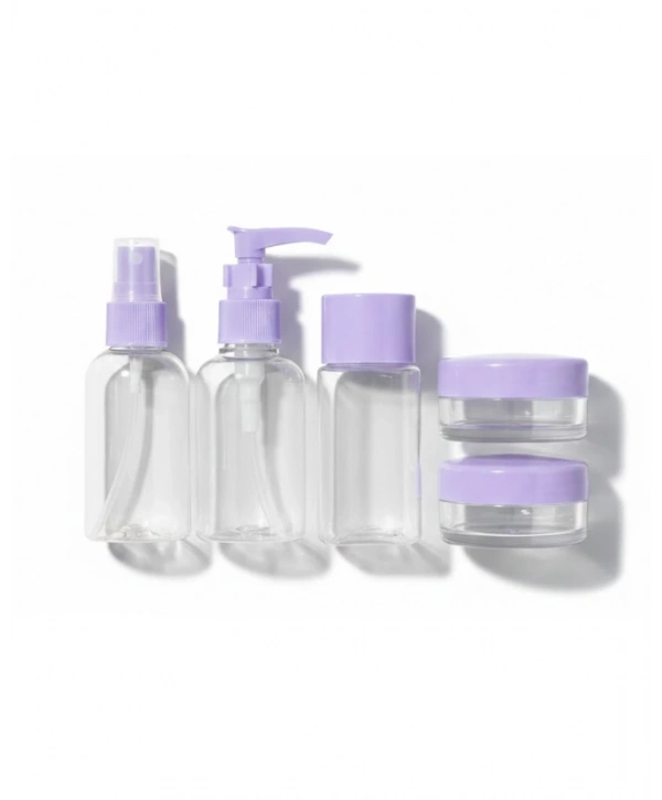 30 ml 5 Parça Seyahat Şişesi Seti Sızdırmaz Taşınabilir