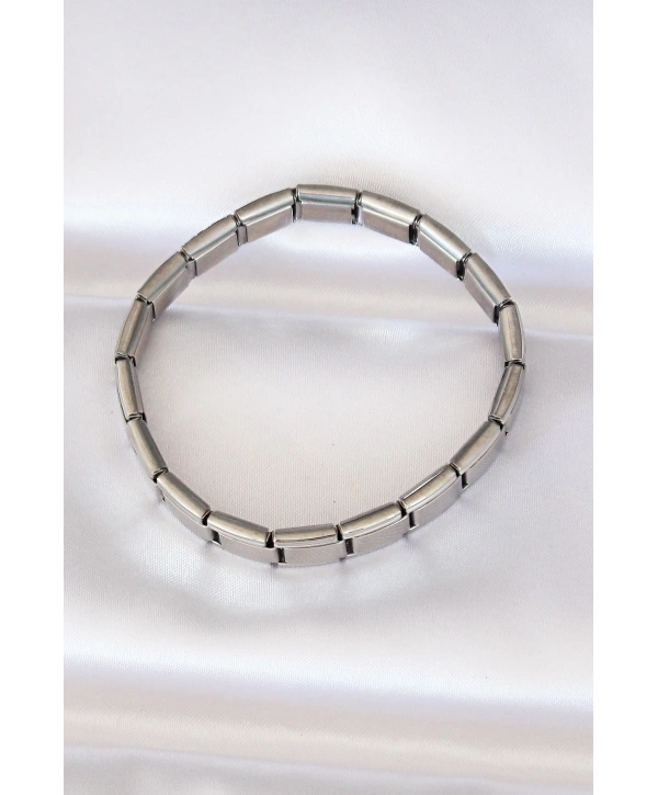 316L Çelik Gümüş Renk Yazısız Nomination Model Kadın Bileklik