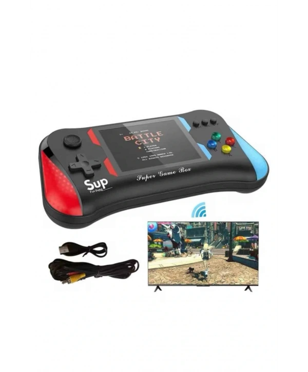 3.5 İnç 500ü 1 Arada Klasik Oyun Konsolu Nostalji Oyunlu Atari