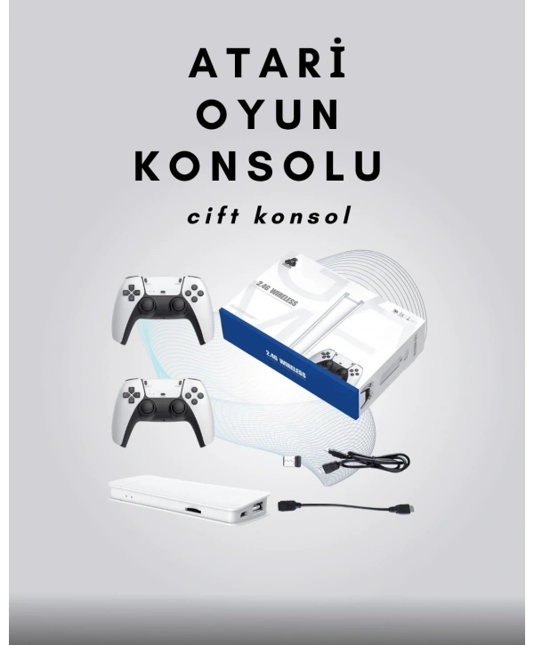 4K Destekli Bluetooth Retro Oyun Konsolu – M15 Modeli