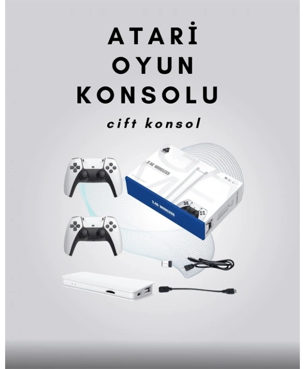 4K Destekli Bluetooth Retro Oyun Konsolu – M15 Modeli