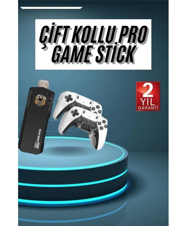 4k Kablosuz Çift Kol Retro Oyunlar 20000 Oyunlu Atari