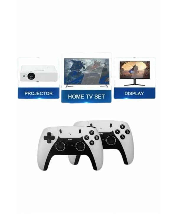 4k Kablosuz Çift Kol Retro Oyunlar 20000 Oyunlu Atari