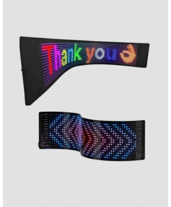 5V USB Akıllı Piksel LED Panel – Mobil Uygulama Kontrollü, Renkli Işık Efektli