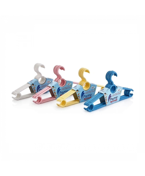 6 PARÇA  PLS.BONCUK ÇOCUK ELBİSE ASKI (5047)