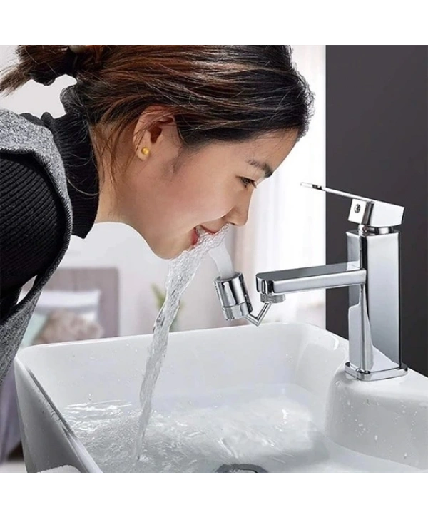 720 Derece Dönebilen Hareketli Su Tasarruflu Musluk Başlığı (5047)