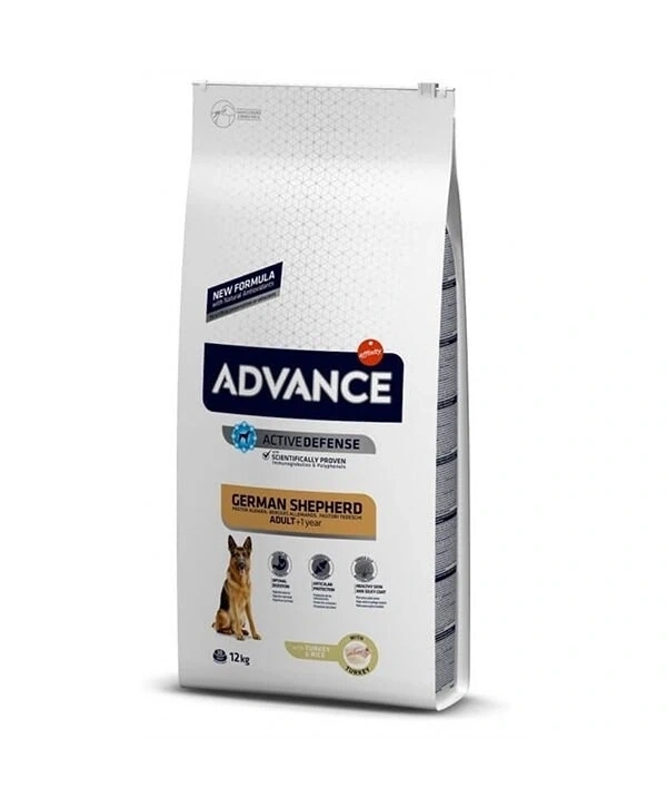 Advance German Shepherd Hindi Etli Yetişkin Köpek Maması 12 Kg