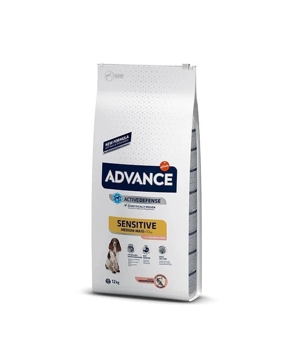 Advance Sensitive Somonlu Hassas Yetişkin Köpek Maması 12 Kg