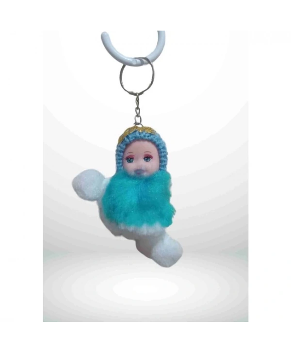 Anahtarlık Bebek Modeli Peluş - Şirin Tasarım