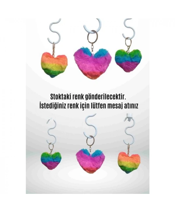 Anahtarlık Peluş Kalp  – Sevgi Dolu Tasarım