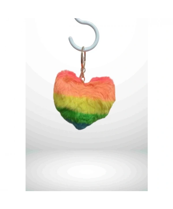 Anahtarlık Peluş Kalp  – Sevgi Dolu Tasarım