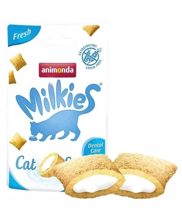 Animonda Milkies Fresh Dental Kedi Ödül Bisküvisi 30 Gr