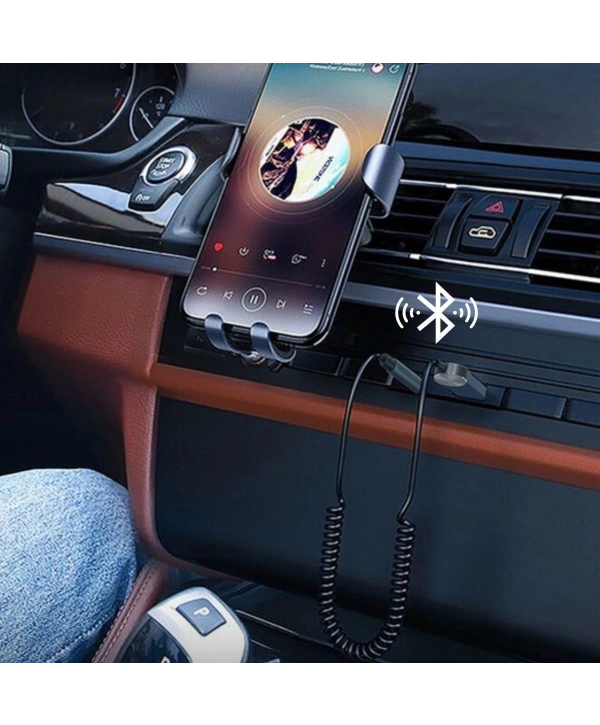 Araba için Bluetooth Aux Alıcısı Wireless Araç Kiti (5047)