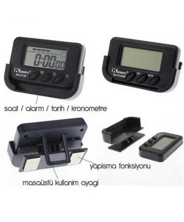 Araç İçi Dijital Saat (5047)