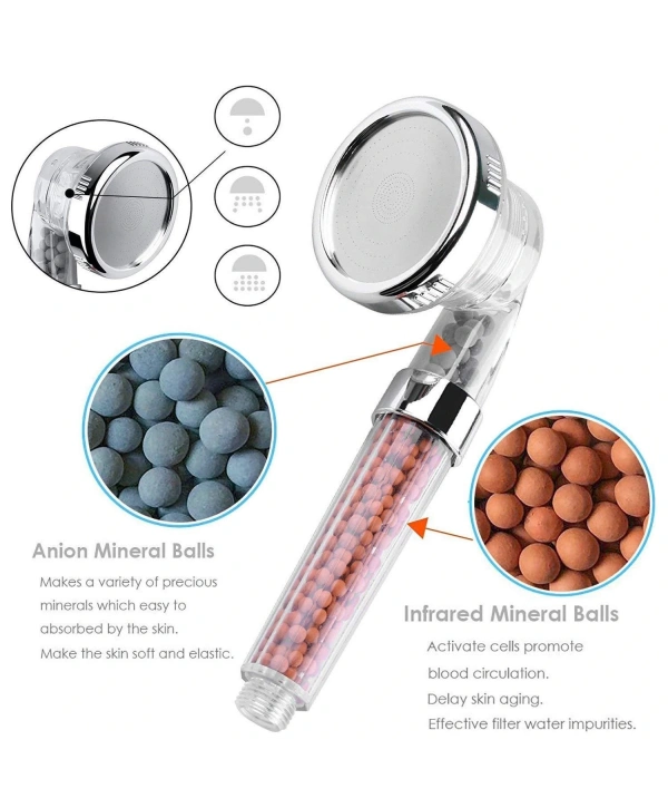 Arıtmalı Su Tasarruflu Akıllı Duş Başlığı (5047)