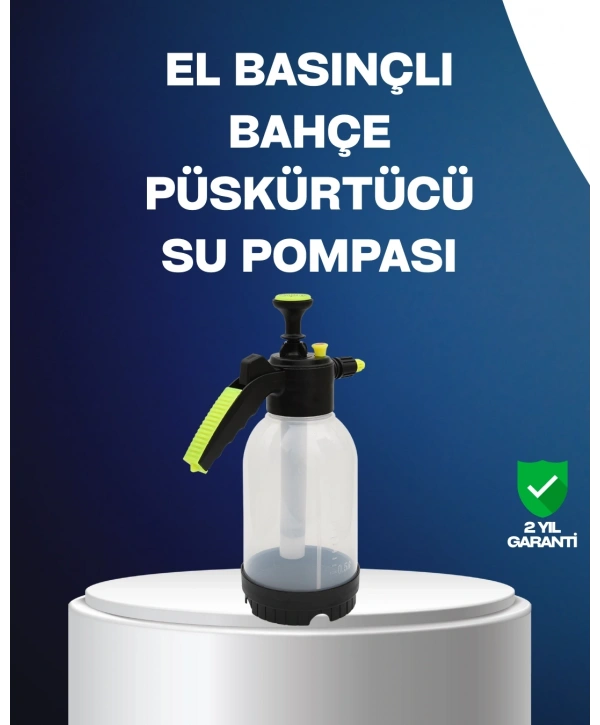 Ayarlanabilir Nozullu Basınçlı Köpük Pompası Araba Yıkama 2L Kapasiteli