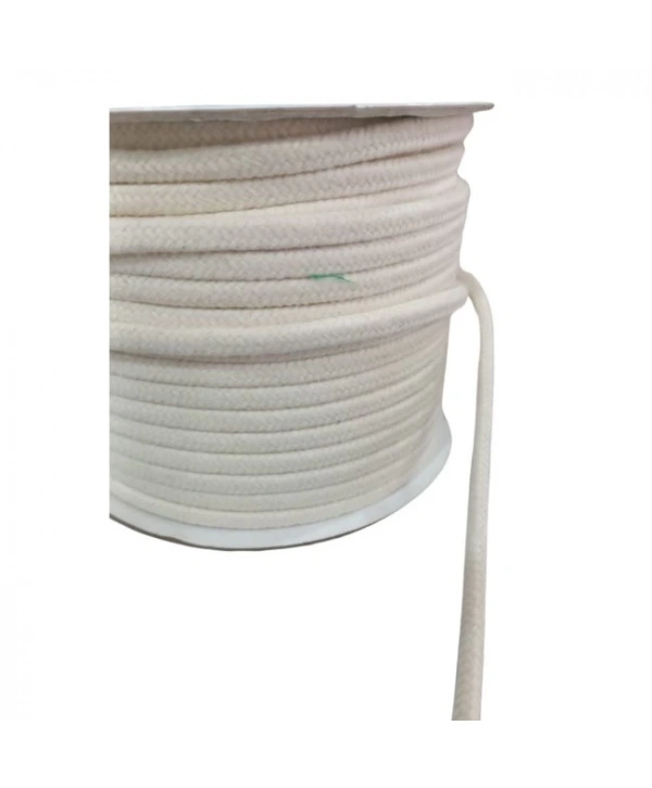 Bağcık İpi Pamuk 1 Cm Krem 10 Metre