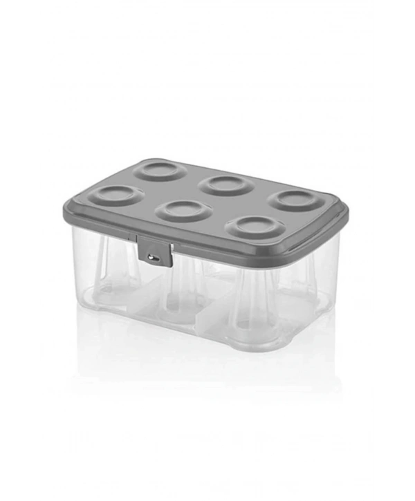 Bardak Taşıma Kutusu Şeffaf - 6 Bardak Kapasiteli Piknik Kutusu (5047)