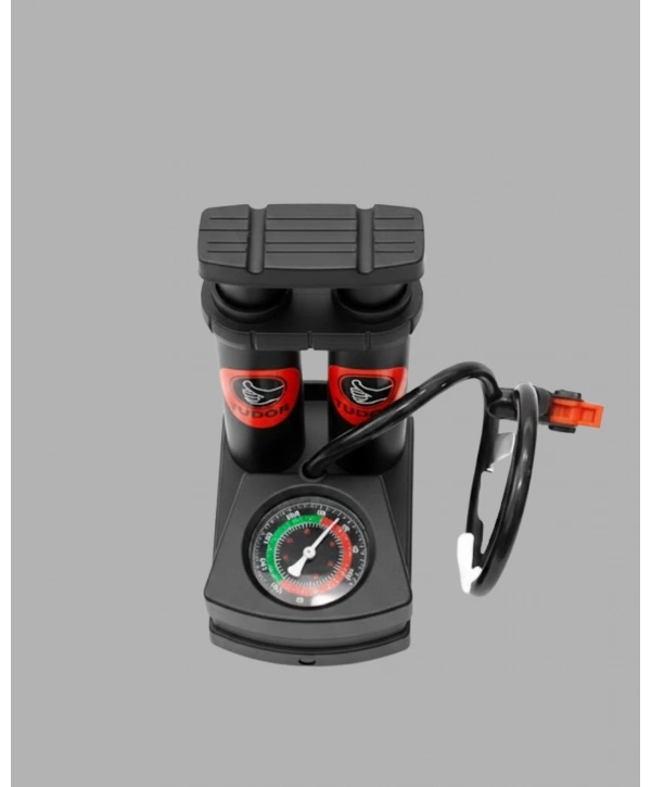 Basınç Saatli Ayak Pompası Bisiklet ve Araç Uyumlu