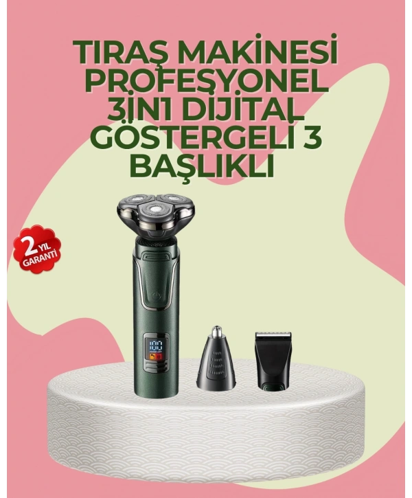 Başlıklı Şarjlı Tıraş ve Bakım Cihazı