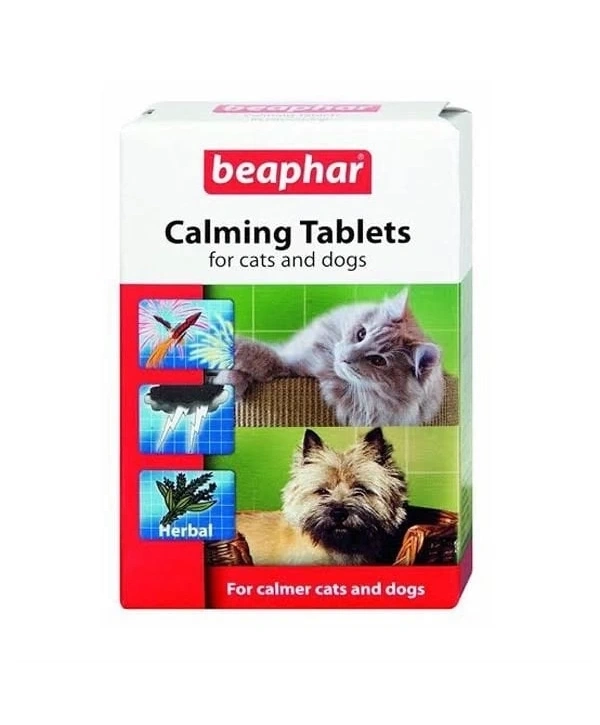 Beaphar Calming Bitkisel Kedi ve Köpek Sakinleştirici Tablet 20 Adet