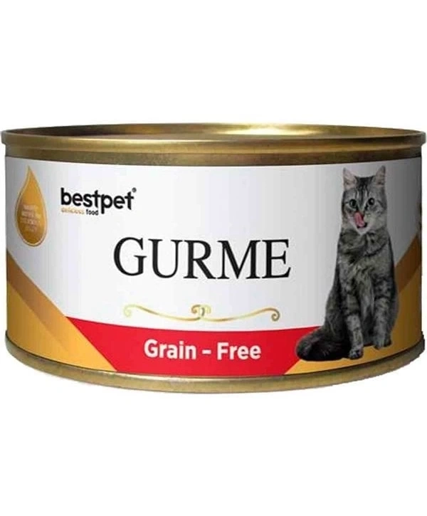 Best Pet Gurme Jöleli Biftekli Yetişkin Konserve Kedi Maması 100 Gr