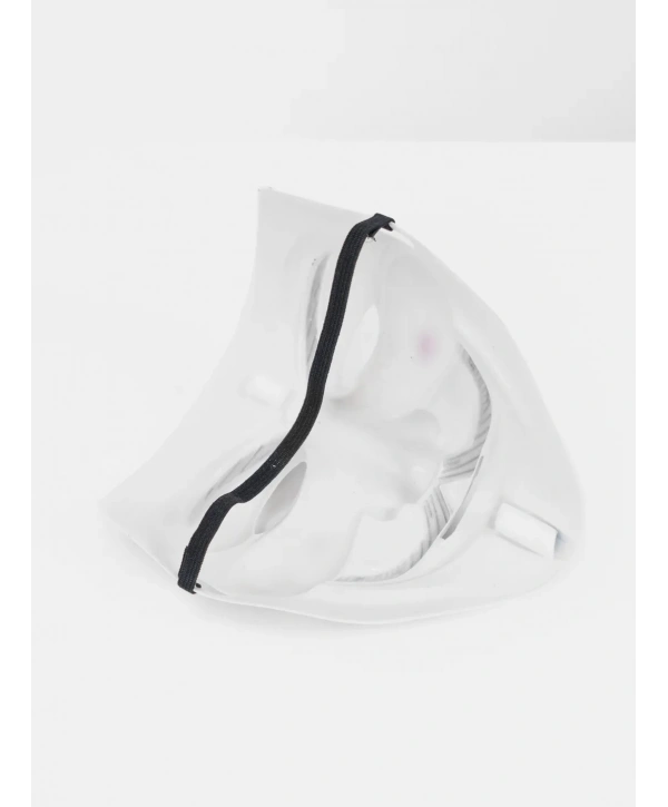 Beyaz Renk Pembe Yanaklı İthal V For Vendetta Maskesi (5047)