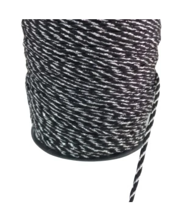 Bileklik İpi, Hediye Paketleme İpi, Şans, Bereket, Aşk, Şifa, Güç 1 Mm Pamuk  1 Metre Siyah