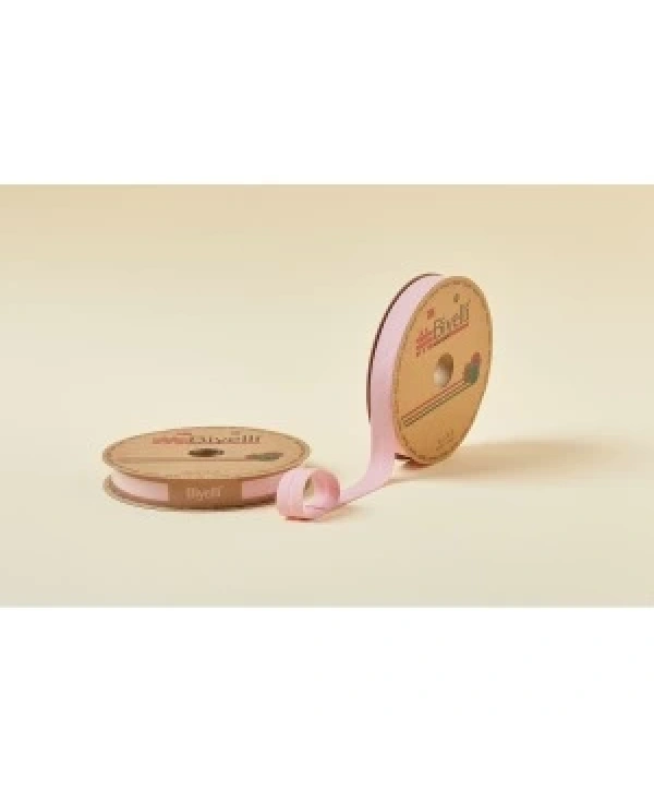 Biye Koton Katlı D28 Pudra 2 Cm 25 Metre %65 Koton %35 Polyester