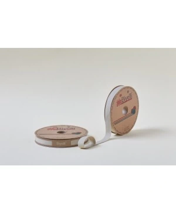 Biye Koton Katlı D48 Açık Bej 2 Cm 25 Metre %65 Koton %35 Polyester